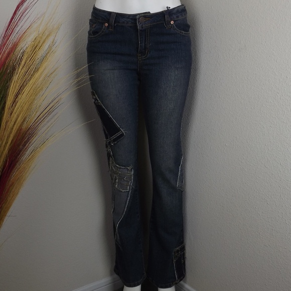 Indigo Jeans Denim - Jeans on Jeans Dark Wash Blue Denim Jeans